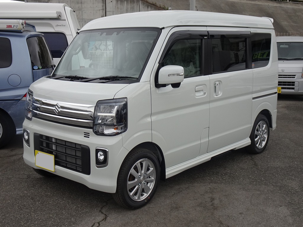 軽キャンパー　ドリームミニ　シンプル二段ベッド仕様