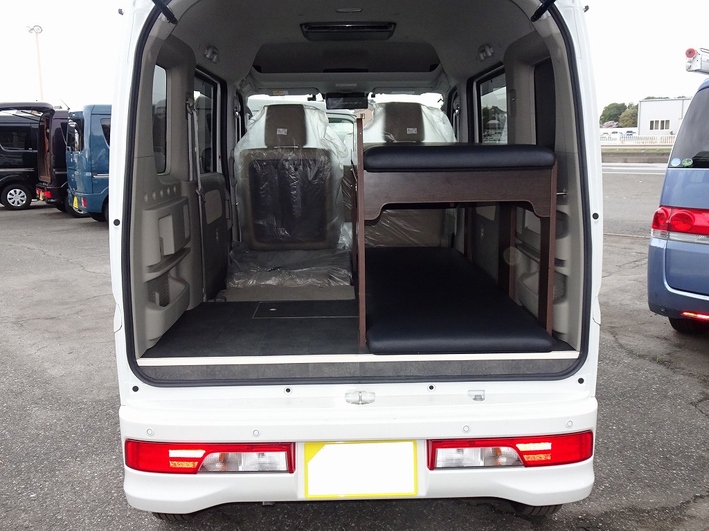 軽キャンパー　ドリームミニ　シンプル二段ベッド仕様