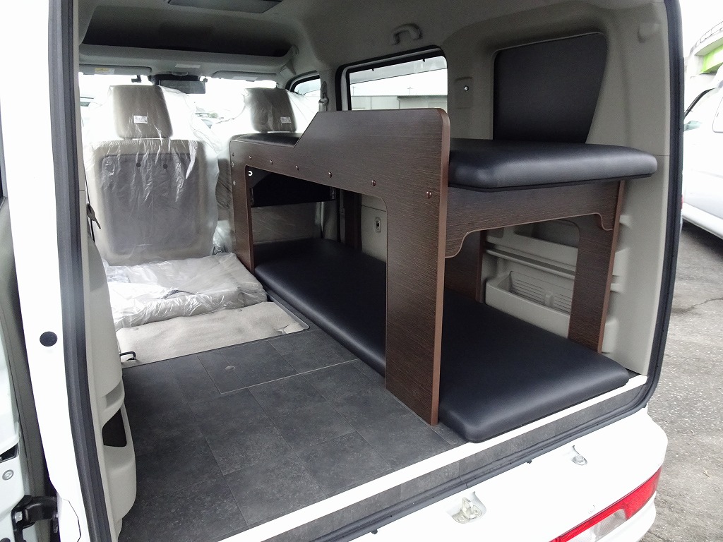 軽キャンパー ドリームミニ シンプル二段ベッド仕様