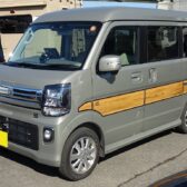 軽キャンパー　ドリームミニ　木のぬくもり